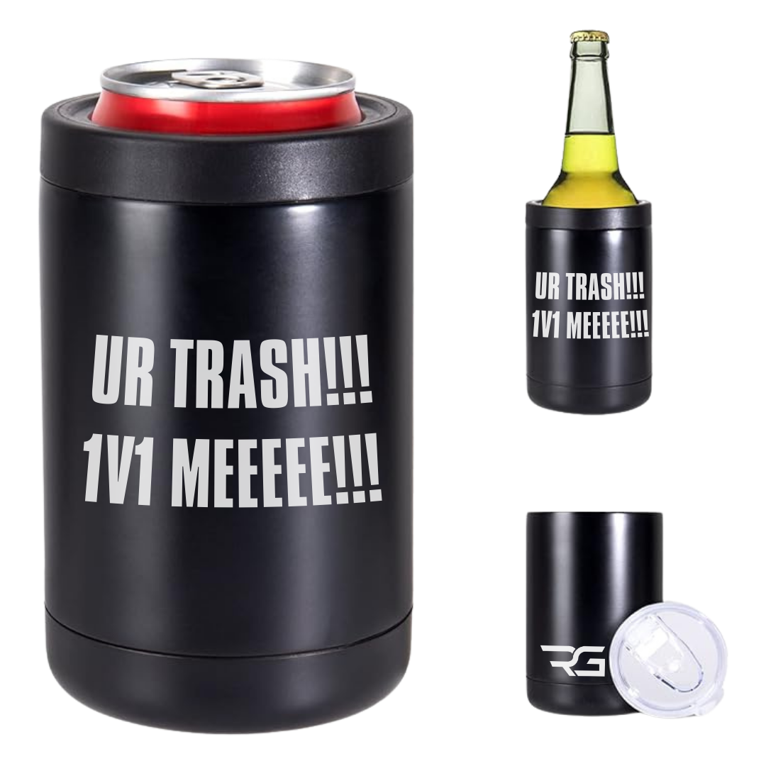 "1v1 Me Kid!" 3-in-1 Vacuum Insulated Mug