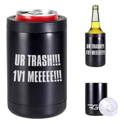 "1v1 Me Kid!" 3-in-1 Vacuum Insulated Mug