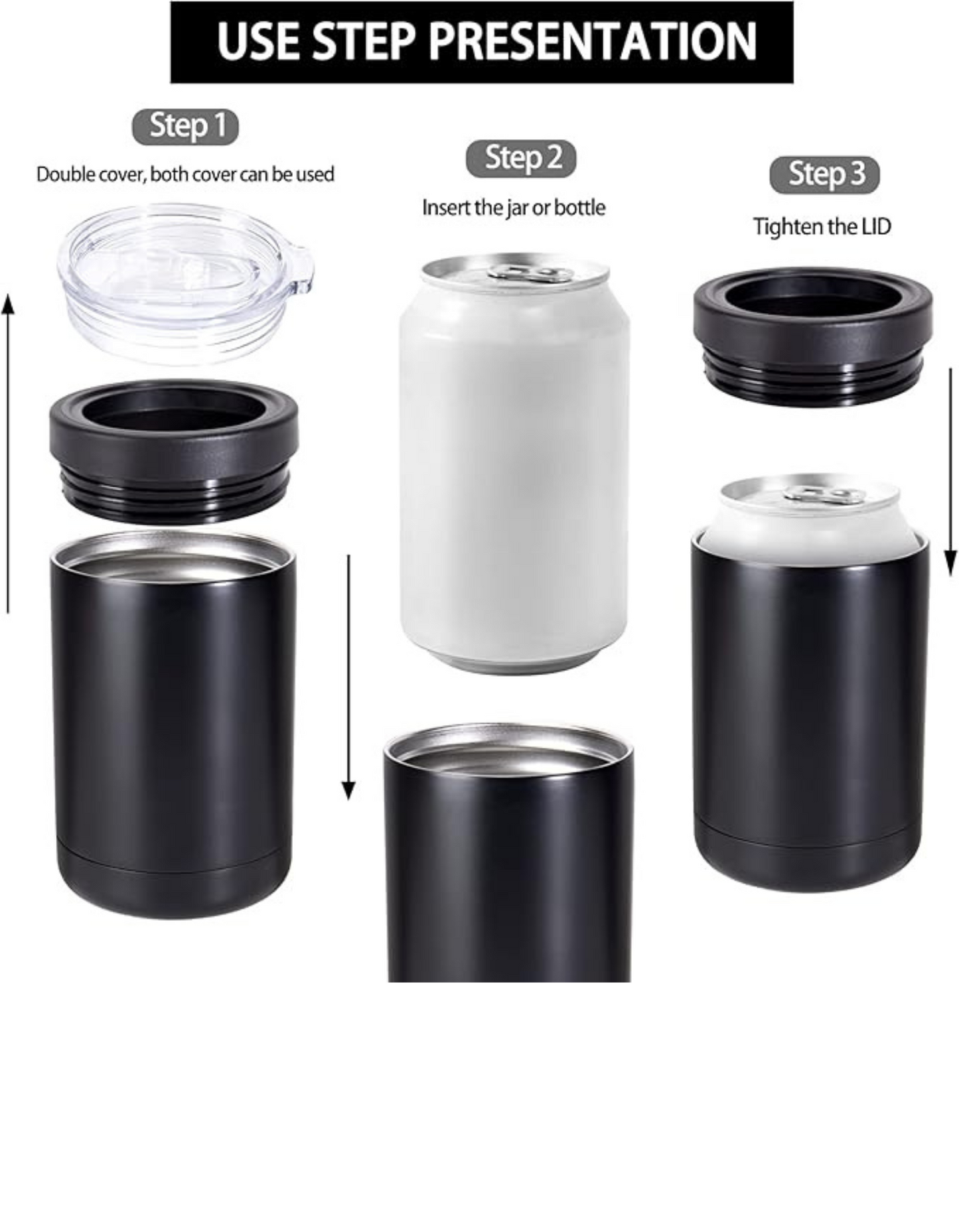 "1v1 Me Kid!" 3-in-1 Vacuum Insulated Mug